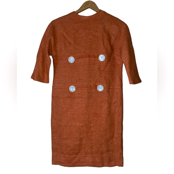 VTG 60s Midi Dress Vintage one of a kind - Picture 9 of 9